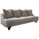 Bild 1 von Mid.you Dreisitzer-Sofa Royal Rose  Beige  Textil