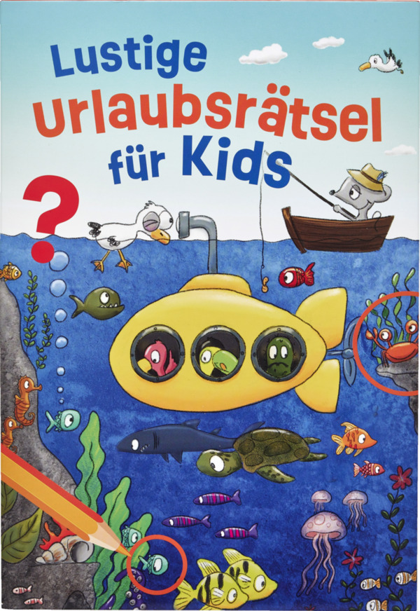 Bild 1 von IDEENWELT Beschäftigungsblock für die Reise Lustige Urlaubsrätsel für Kids