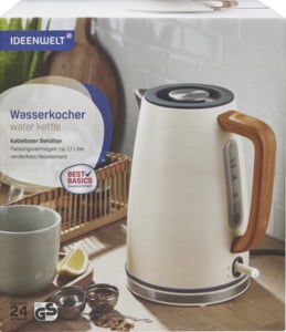 IDEENWELT Best Basics Wasserkocher