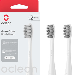 Oclean Gum Care Bürstenköpfe, 2er Set, Weiß