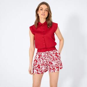 Damen-Shorts mit floralem Design