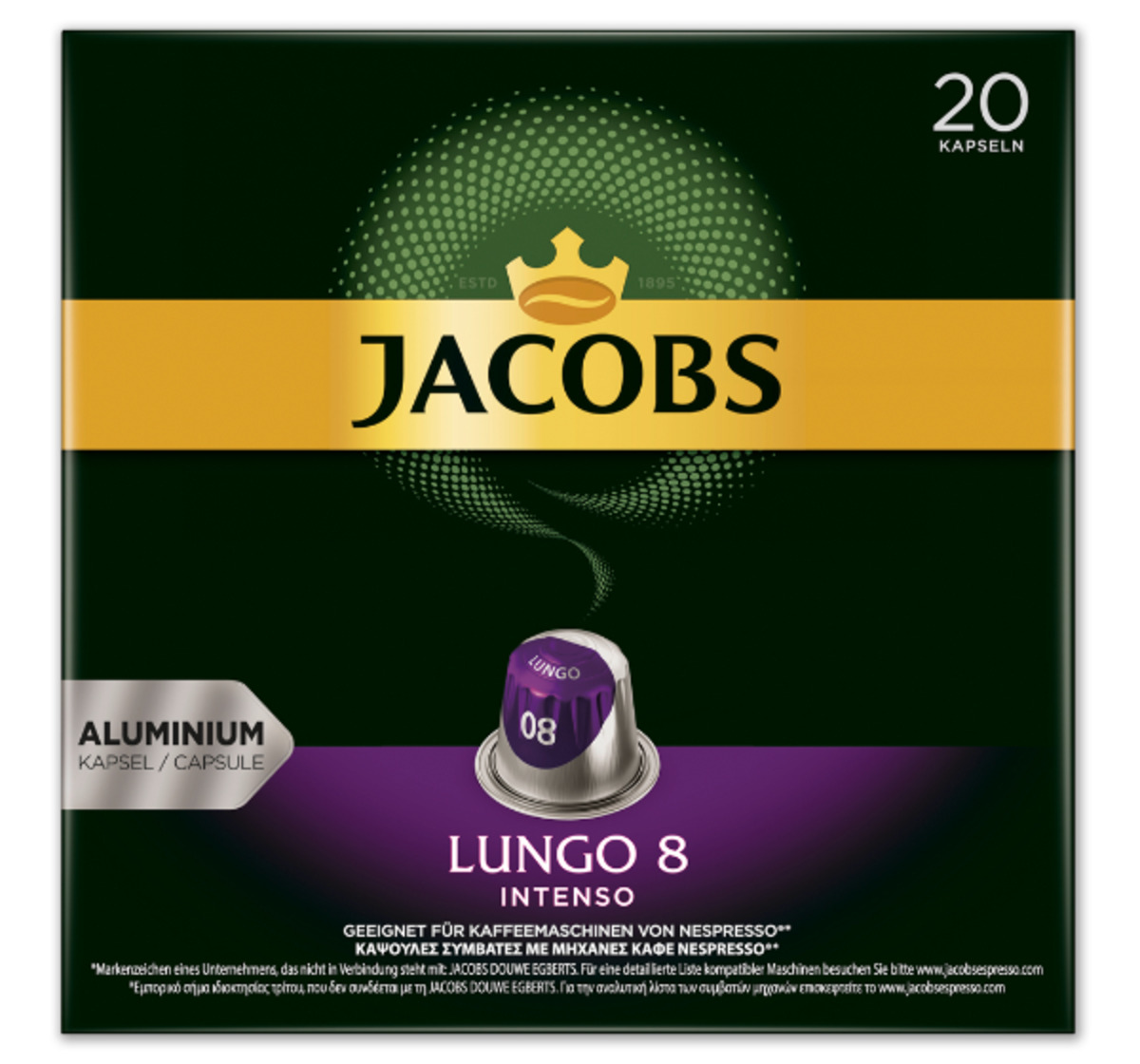 Bild 1 von JACOBS Kaffeekapseln