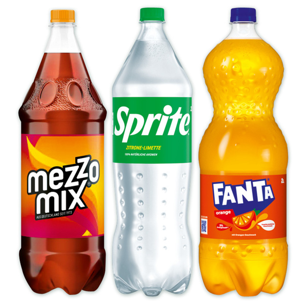 Bild 1 von Fanta / Sprite / MezzoMix Erfrischungsgetränk