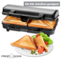 Bild 1 von PROFI-COOK Sandwichmaker XXL PC-ST1092*