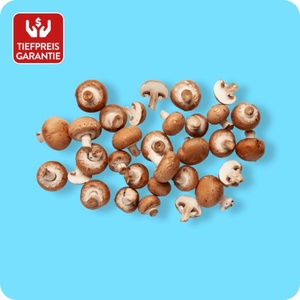   Champignons, braun, Ursprung: siehe Etikett