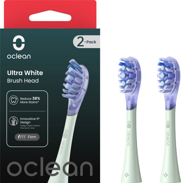 Bild 1 von Oclean Ultra white Bürstenköpfe, 2er Set, Grün