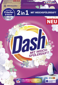 Dash 2in1 Colorwaschmittel Pulver 80 WL