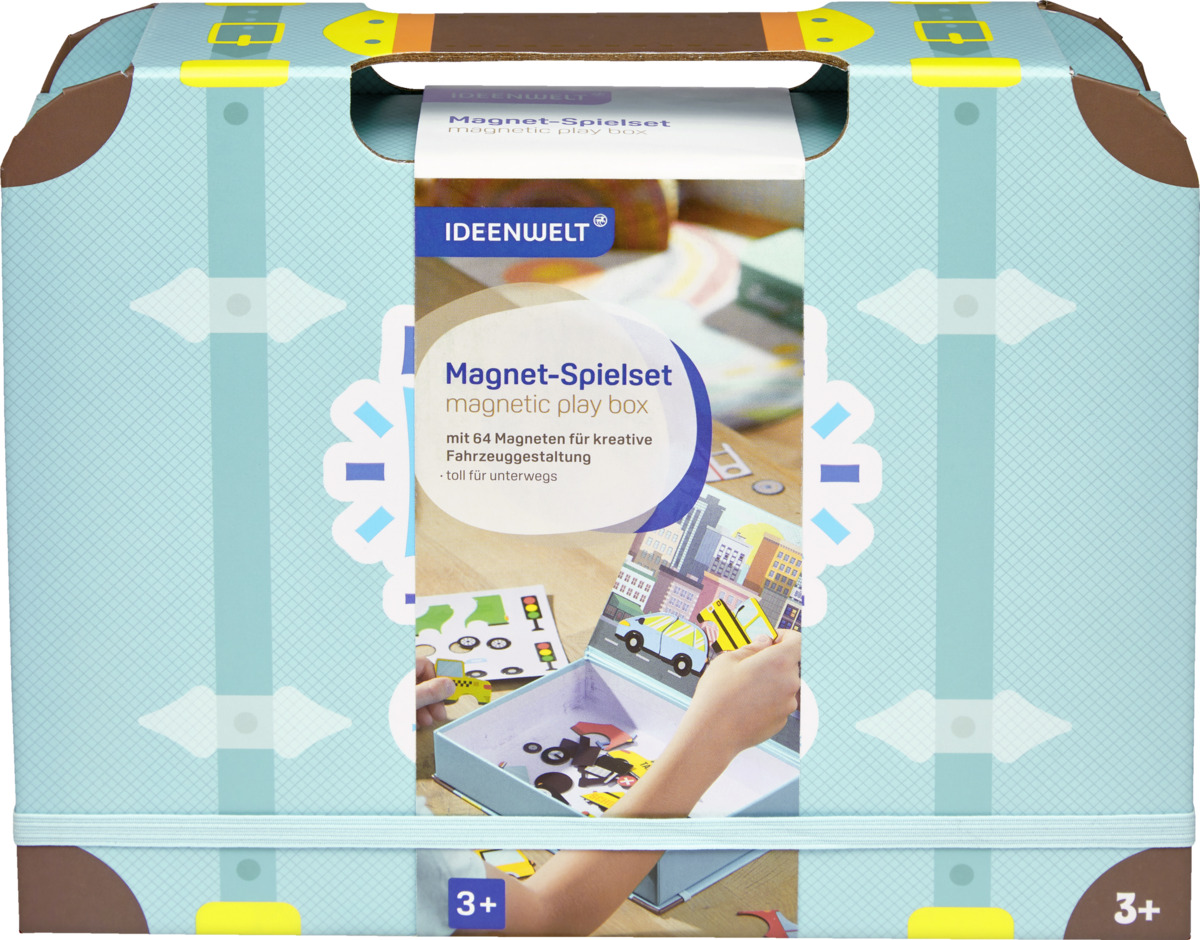 Bild 2 von IDEENWELT Magnetkoffer Fahrzeuge