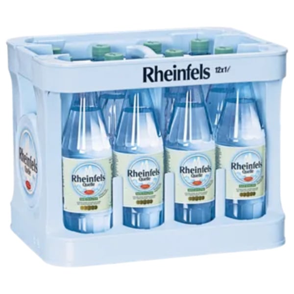 Bild 1 von Rheinfels Quelle 12x1 l PET oder Gerolsteiner Erfrischungsgetränke 6x0,75 l Glas