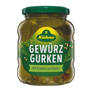 KÜHNE Gewürzgurken 370ml