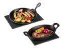 Bild 1 von GRILLMEISTER Grillpfanne/-platte mit Servierplatte, 
         Set