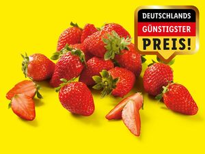 Deutsche Erdbeeren, 
         500 g