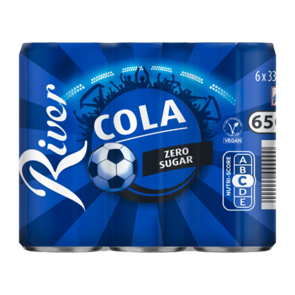 Bild 1 von RIVER Cola Zero 0,33L