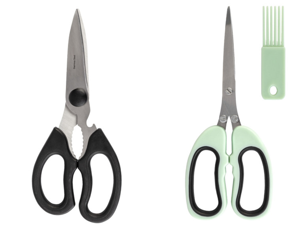Bild 1 von ERNESTO® Haushaltsschere \ Kräuterschere, mit Soft-Touch-Griff