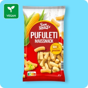 SUN SNACKS Pufuleti, Maissnack