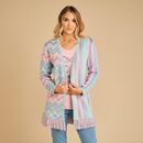 Bild 1 von SCHIFFHAUER MUNICH® Cardigan, 1/1 Arm Fransensaum Druckknopf figurumspielend