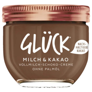 Glück
Schoko- oder Nuss-Creme