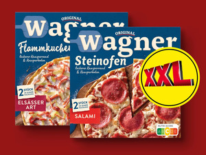 Wagner Steinofen Pizza/Original Flammkuchen XXL, 
         2x 320/2x 350/2x 300 g