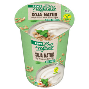 REWE Bio + vegan Sojagurt Natur