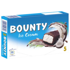 Mars, Snickers oder Bounty Ice Cream