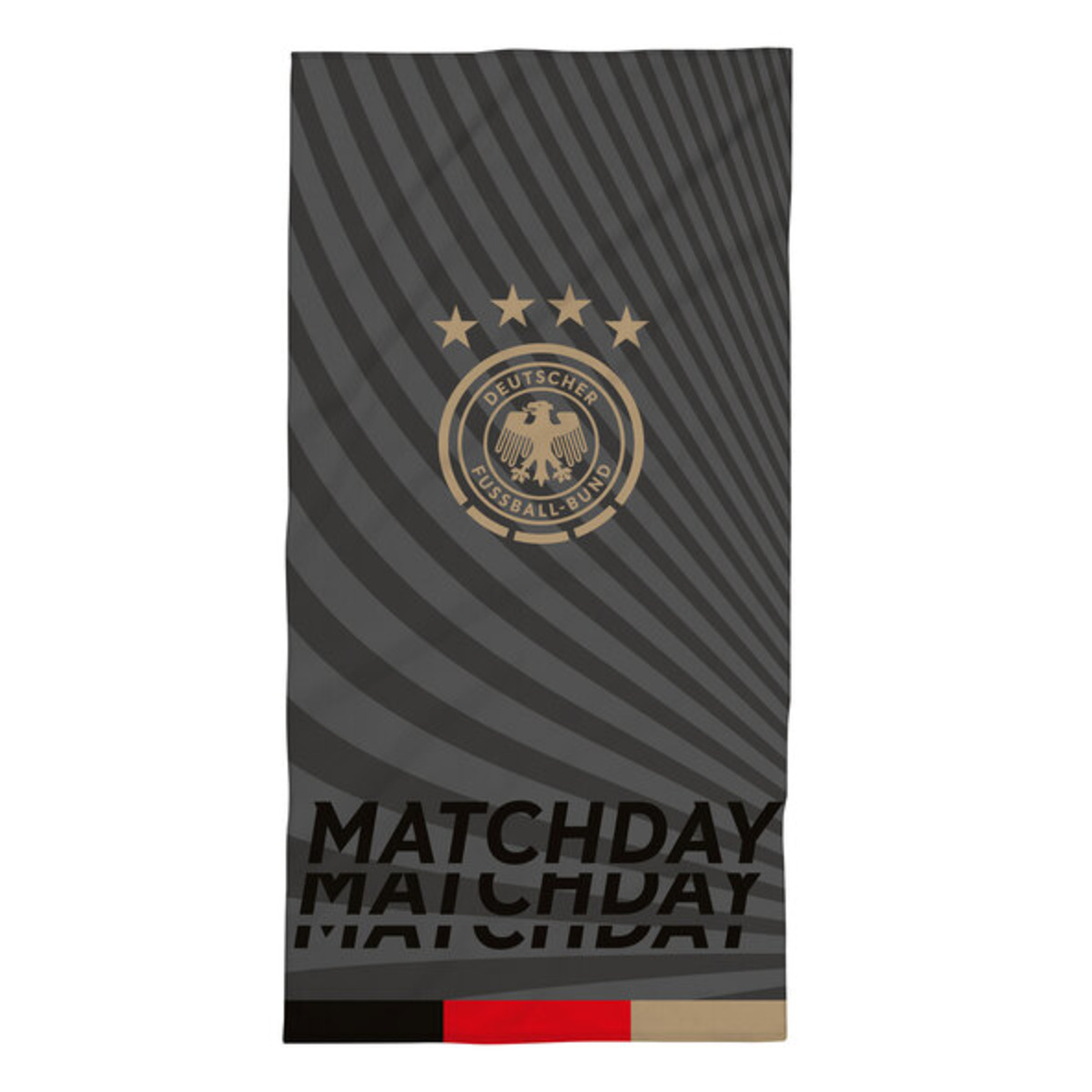 Bild 1 von Strandtuch Dfb, 75 x 150 cm, anthrazit