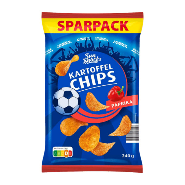 Bild 1 von SUN SNACKS Kartoffelchips 240g