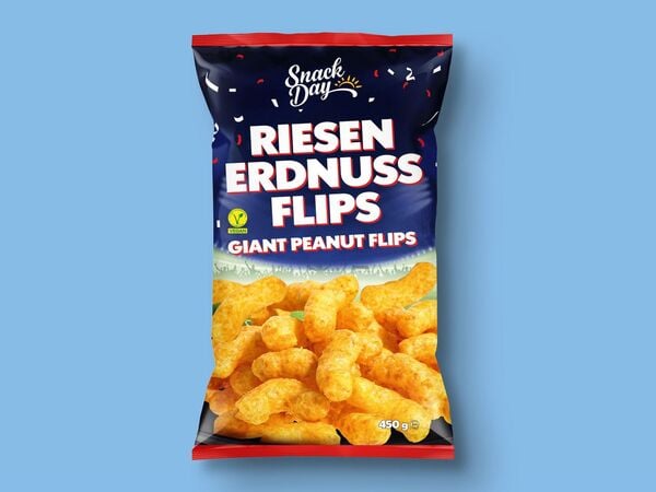 Bild 1 von Snack Day Riesen Erdnussflips, 
         450 g