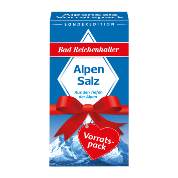 Bild 1 von BAD REICHENHALLER Alpen Salz XXL 1kg