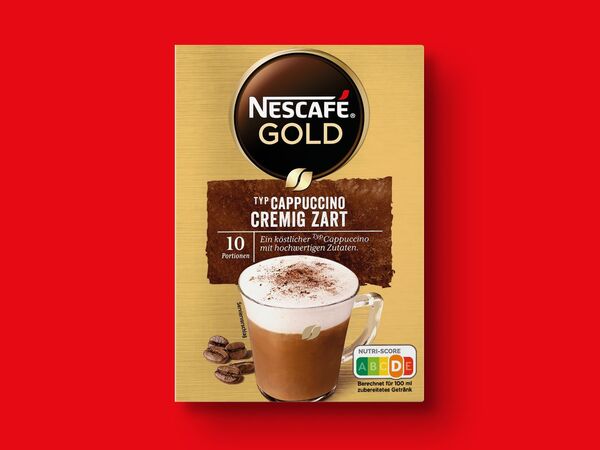 Bild 1 von Nescafé Gold Typ Cappuccino/Latte, 
         140/125/144 g