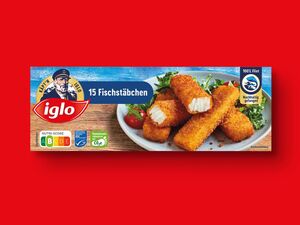 Iglo Fisch-/Backfisch-Stäbchen, 
         450/360/364 g