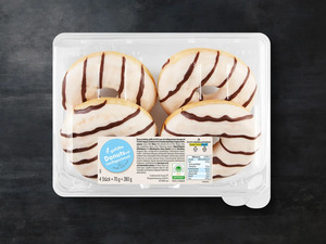 Gefüllte Donuts mit Vanillegeschmack, 
         280 g