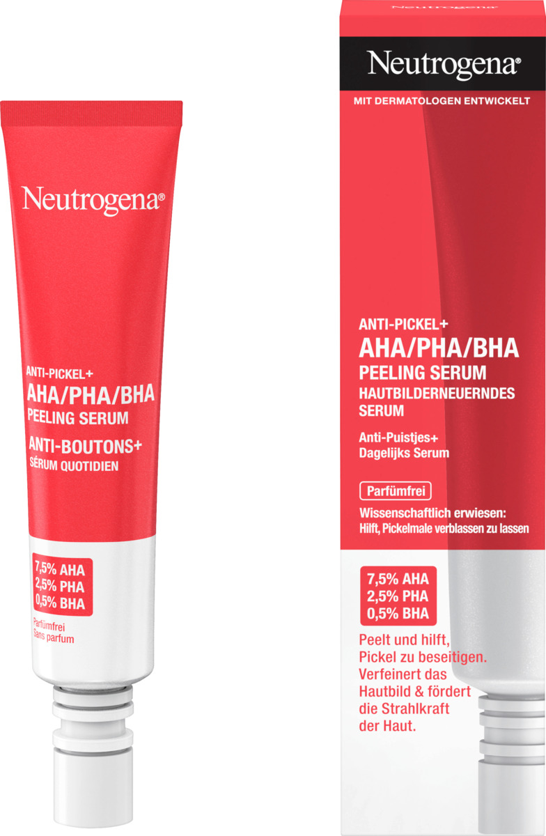 Bild 1 von Neutrogena Anti Pickel+ Peeling Serum AHA/PHA/BHA