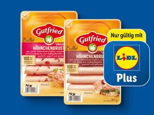 Gutfried Hähnchenbrust Buffet, 
         80 g