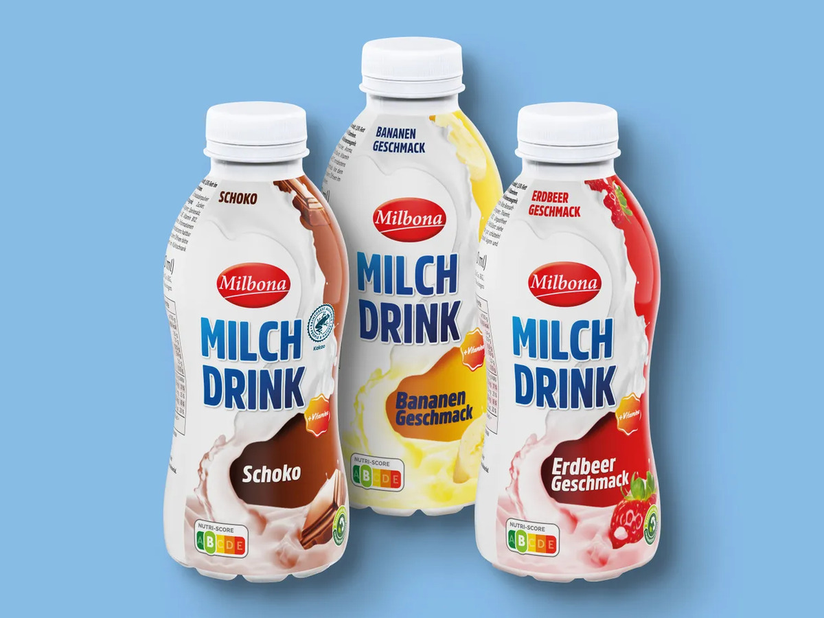 Bild 1 von Milbona Milchdrink, 
         500 ml zzgl. -.25 Pfand