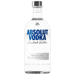 Absolut Vodka  40% Vol. oder Sensations 20% Vol.