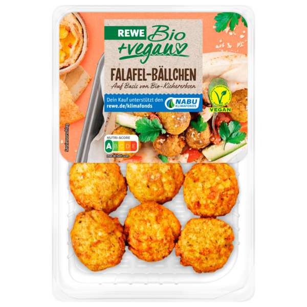 Bild 1 von REWE Bio + vegan Falafel Bällchen