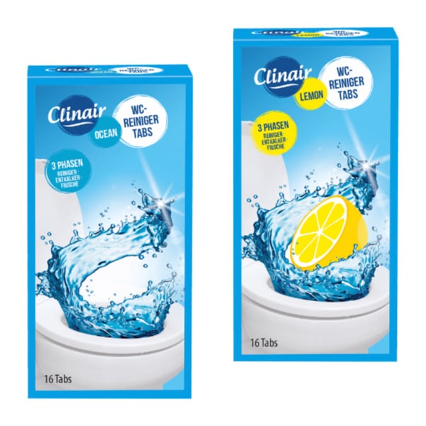 Bild 1 von CLINAIR WC-Reiniger-Tabs 400g