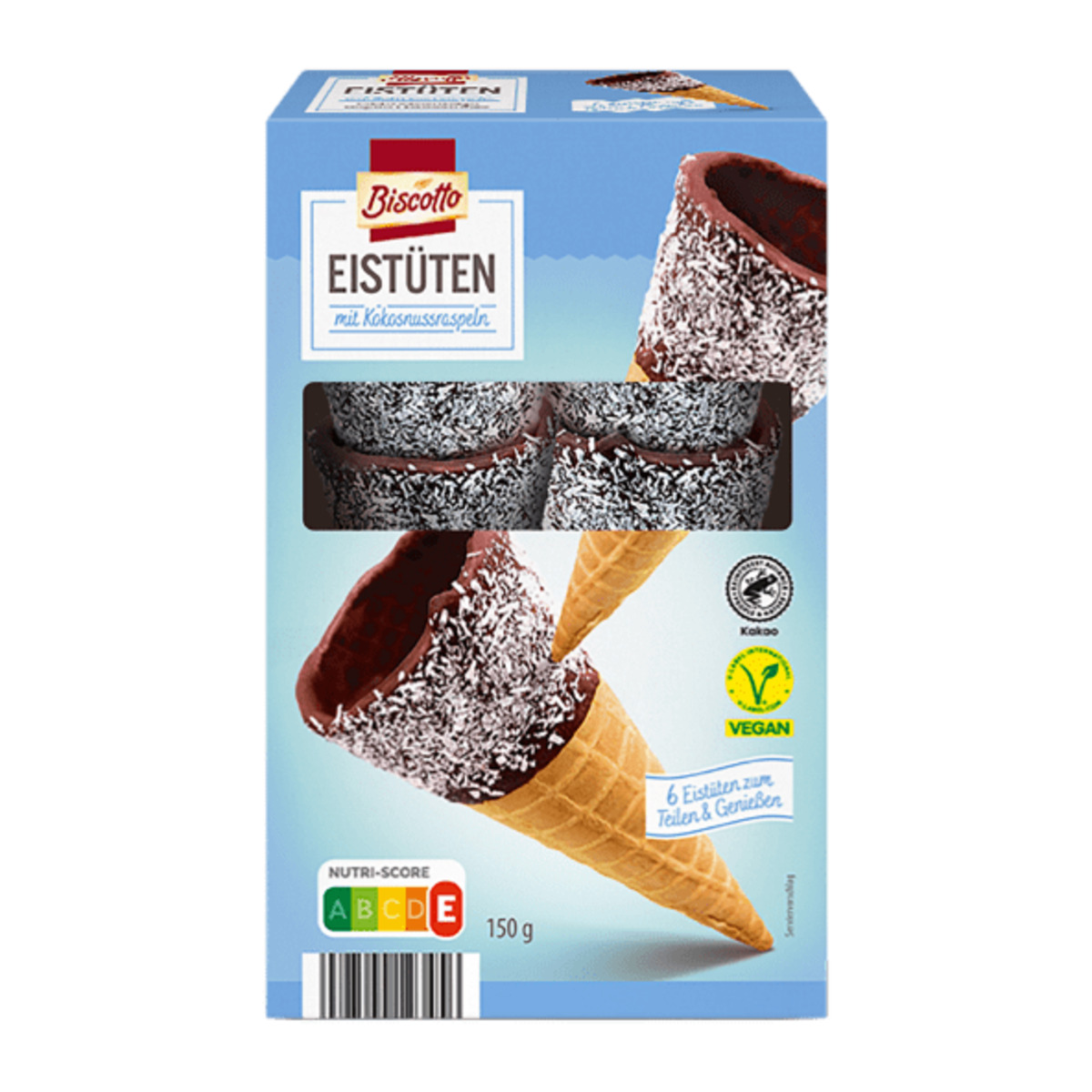Bild 2 von BISCOTTO Eiswaffeln 150g