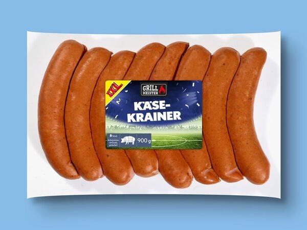 Bild 1 von Grillmeister Käsekrainer XXL, 
         900 g