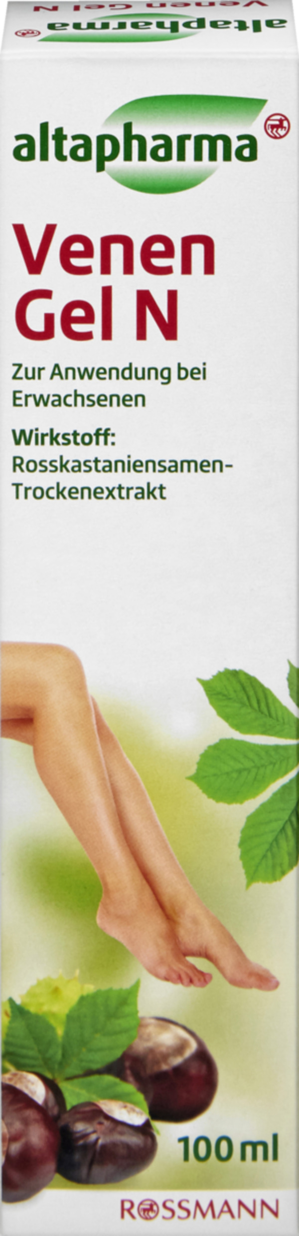 Bild 1 von altapharma altapharma Venen Gel N 100 ml Traditionelles pflanzliches Arzneimittel, 100 g