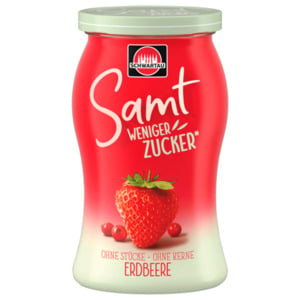 Schwartau Samt Erdbeere weniger Zucker 255g