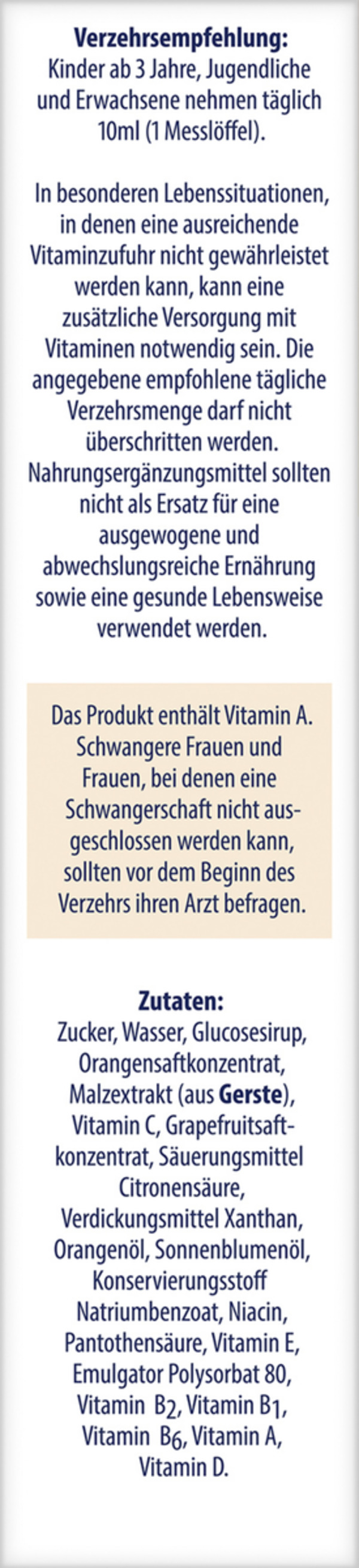 Bild 1 von Sanostol 
            Multi-Vitamine