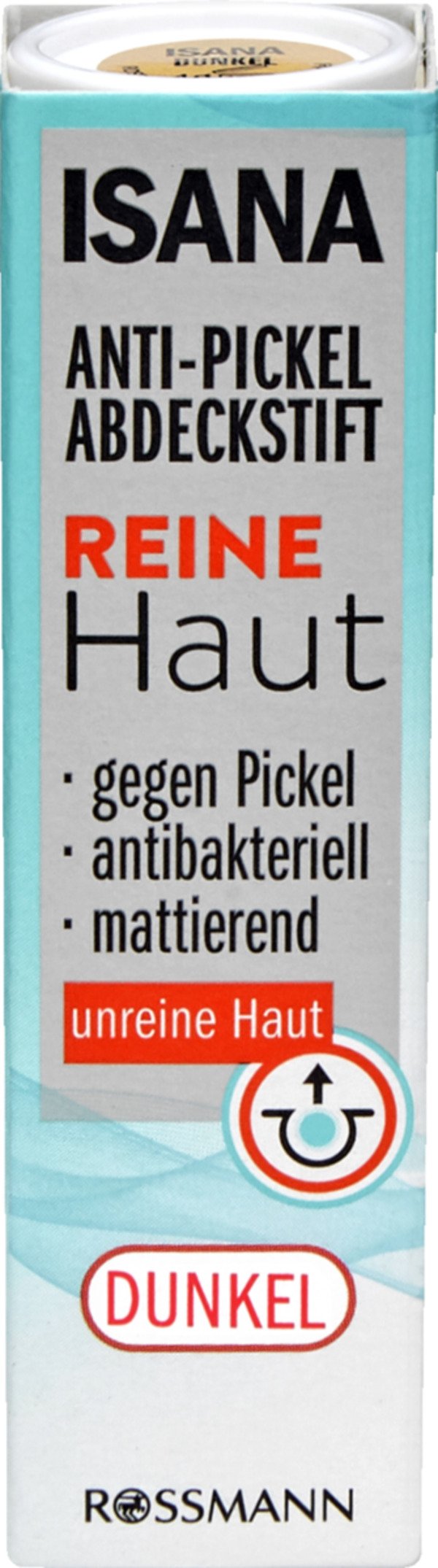 Bild 1 von ISANA ISANA ANTI-PICKEL ABDECKSTIFT REINE HAUT DUNKEL, 4 g