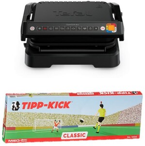 GC7748 OptiGrill 4in1 Kontaktgrill inkl. Tipp Kick Spiel