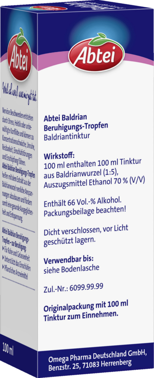 Bild 3 von Abtei Baldrian Beruhigungs-Tropfen, 100 ml