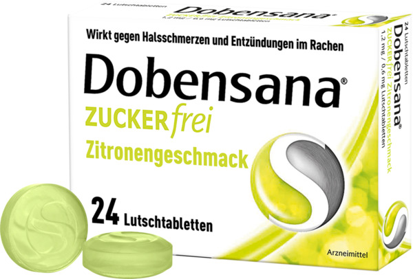 Bild 1 von Dobendan Zuckerfrei Zitronengeschmack Lutschtabletten