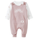 Bild 1 von Newborn Strampler und Langarmshirt Born 2024 PUDERROSA / CREMEWEISS