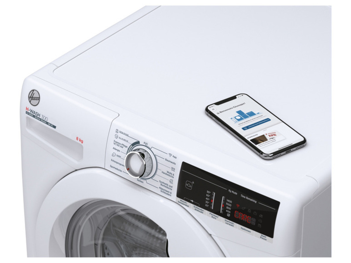 Bild 4 von Hoover Frontlader Waschmaschine »H3WOSQ485TA4-84« 1400 U/min
