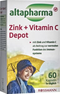 altapharma Zink + Vitamin C Depot