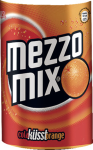 Mezzo Mix Erfrischungsgetränk 'Cola küsst Orange', 500 ml